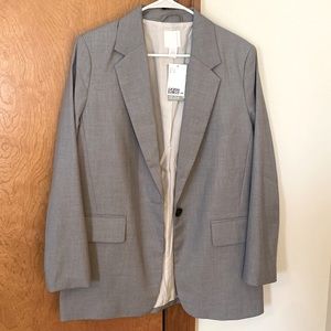 Brand New - Never Worn H&M Grey Women’s Blazer